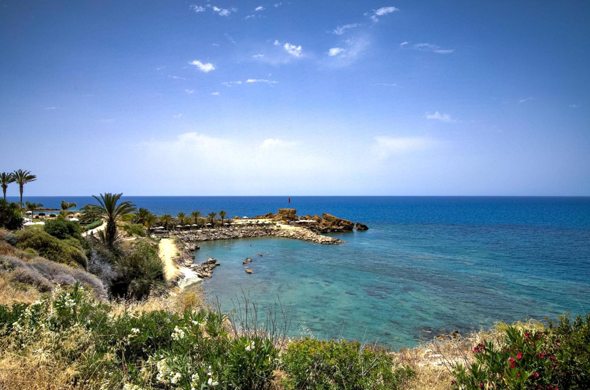 Olymp Luxury Villa D - Luxury Escape With Direct Beach Access And Unique Sunsets Pafos Dış mekan fotoğraf