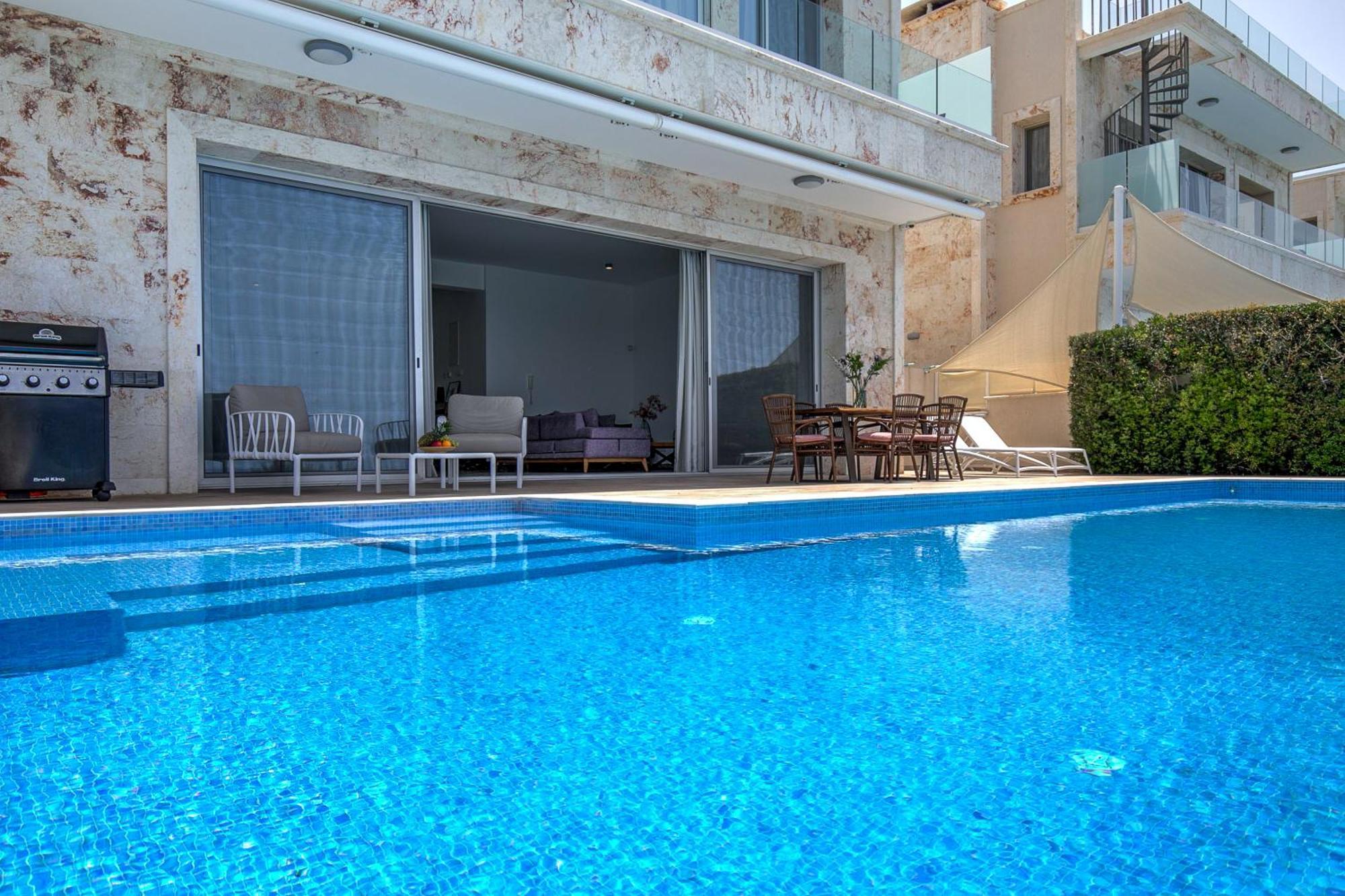 Olymp Luxury Villa D - Luxury Escape With Direct Beach Access And Unique Sunsets Pafos Dış mekan fotoğraf